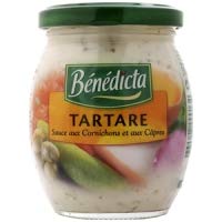 Vista 2 de Benedicta Salsa Tartar Aux Câpres Et Aux Cornichons 9.17 oz