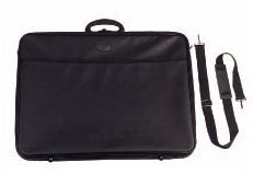 Image of Filexec M3, Simulated Leather Portfolio, Zipper Closure, 2 Interior Pockets, Black (60320)