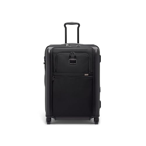 TUMI - Alpha Hybrid Short Trip Expandable 4 Wheeled Packing Case - Suitcase with Top and Side-Grab Handles - Black