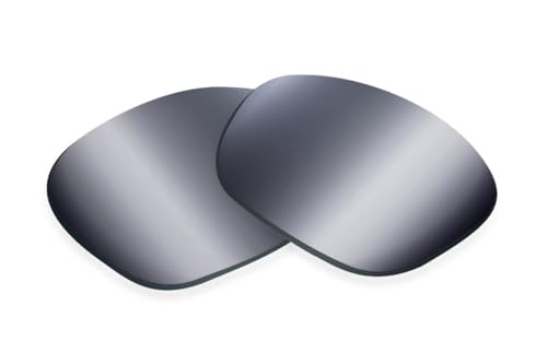 Sunglass Fix Replacement Sunglass Lenses Compatible for Hugo Boss 0514/S 62mm (Non-Polarized SFx Edge Extrm Slv Mirror DrkBlck Pair)