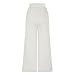 Womens Sweatpants Casual Wide Leg Baggy Y2K Pants High Waisted Drawstring Palazzo Joggers Fashion Outfits Clothes with Pockets 2025 Trousers Athletic Straight Flared Joggers with Pockets White