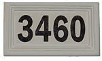 Address Plaque (9"x15 1/2", Grey)