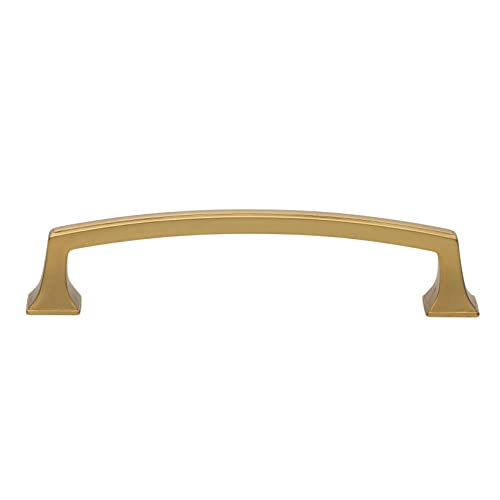GlideRite 5 in. Center Deco Base Cabinet Dresser Pull Handles, Brass Gold, Pack of 10 -  GLIDERITE HARDWARE, 87380-128-BG-10