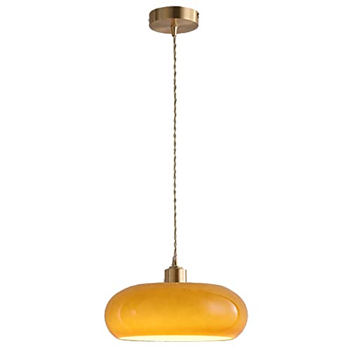 Suspension E27 table à manger et luminaire entrée verre blanc jade rétro
