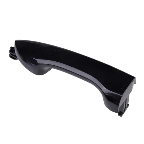 Cache de poignée de porte arrière gauche en plastique noir pour Toyota Corolla 2014-2017