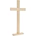 Cruces de madera para manualidades, cruz de madera (20 cm, 2 unidades)