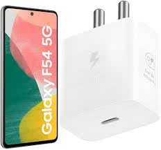 Image of Original 45w | Charging Adapter and USB - C Cable | Seamless Device Compatibility | Ultra Fast Charging | Compatible with Galaxy S20 Ultra A35 M14 5G Z Fold 4 Tab S6 Lite & More New Model White