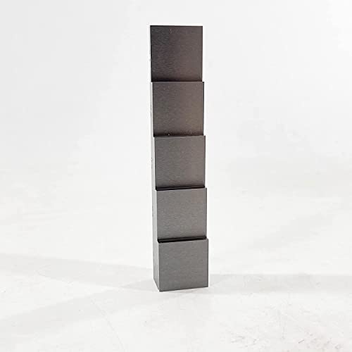 Bloque de calibración de 5 pasos para medidor ultrasónico de espesores, material acero 1018, espesores: 0,100", 0,200", 0,300", 0,400", 0,500" miniatura 4