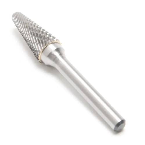 Fresa rotativa tungsteno carburo doble corte 12mm miniatura 1
