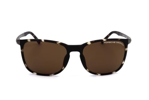 Porsche Design P8673 HAVANA Size 57 Sunglasses Man, Brown2