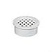 Round PVC Drain Pipe 50-200mm with Built-in Floor Drain, White Balcony Floor Drain Cover for Outdoor for Durable PVC Drainage System(50mm)