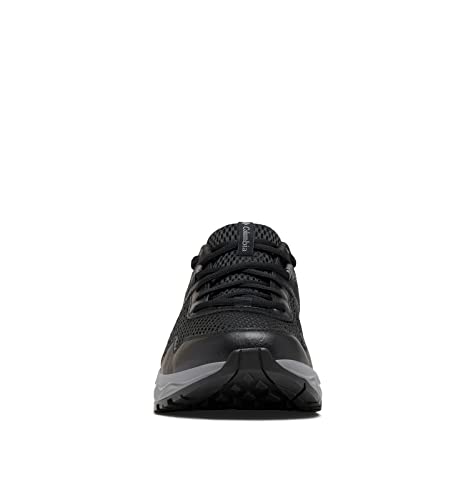Columbia Columbia Men's Plateau Hiking Shoe, Black/Titanium Grey Steel, 7