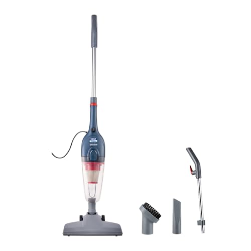 KENT Storm Vacuum Cleaner | 600W | 14 kPa | Cyclone5 Technology and HEPA Filter | Bagless Design | Ideal for Floors, Curtains, Carpets, Sofa | Grey