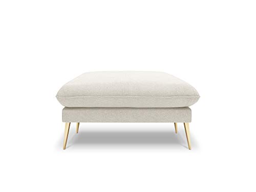 Milo Casa Elio Sitzsack, Velours, 1 Sitzer, Hellbeige, 100 x 80 x 45 cm – Bild 3