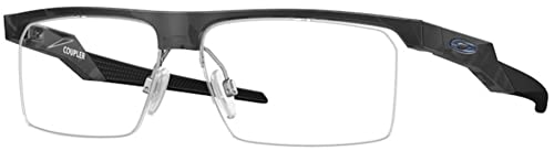 Oakley OX8053 Eyeglasses Bundle: OX 8053 OX 8053 805304 Coupler Satin Black Camo 56mm and Large Red leash Accessory kit