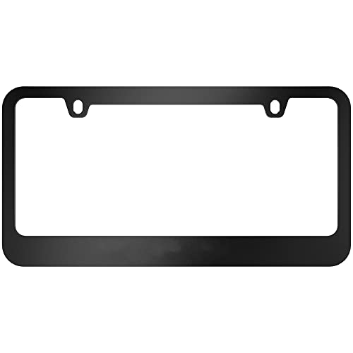 Image of Black License Plate Frame