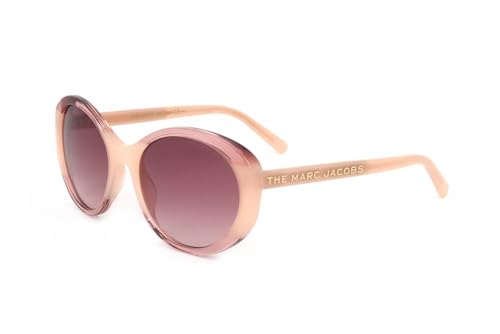 Marc Jacobs Burgundy Gradient Oval Ladies Sunglasses MARC 520/S 0NG3 56