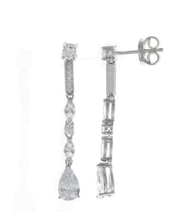 Pendientes para Mujer de plata Salvatore 136A0707