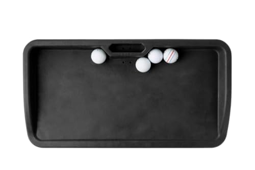 SkyTrak Molded Rubber Tray for Golf Balls - Commercial Quality Golf Ball Tray Designed for Simulators