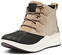 Sorel Women's Out 'N About III Classic Waterproof Boot - Omega Taupe, Black - Size 6.5