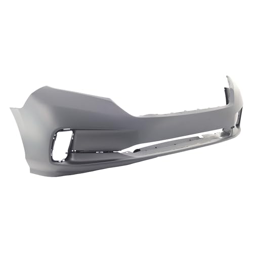 Image of FitParts Compatible with Honda Odyssey 2021-2022 Front Right Bumper Cover | Passenger Side, Primed, Ready to Paint, OEM 04711THRA50ZZ, HO1000325