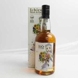 あの花10周年記念　イチローズモルト　あの花ラベル　秩父ルージュ　あの花ラベル Amazon.co.jp: Ichiros Malt（イチローズモルト）シングルカスク