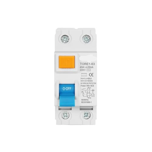 Interruptor diferencial electromecánico 32A con alta capacidad de corte 6KA 4P 2