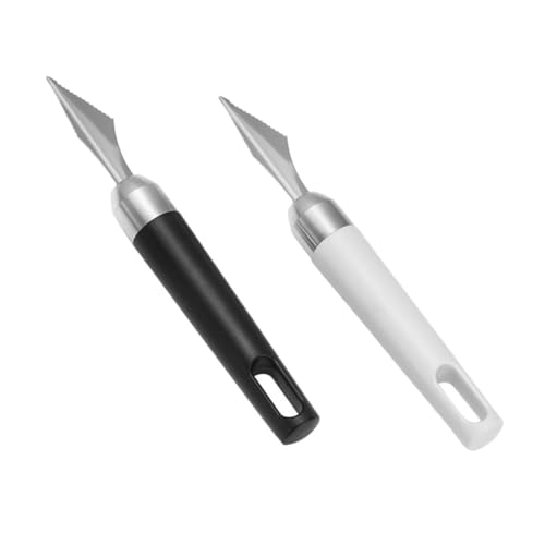 NAMOARLY 2pcs Stainless Steel Fruit Set Fruit Dividers Easy to Use Clean Fruit Tool Kit