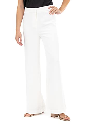 Nanette Nanette Lepore Women's Wide Leg Full Length Crepe Fashion Pant2