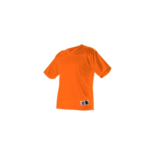 Alleson Athletic Unisex Adult Fanwear Football Jersey, Burnt Orange, Medium US