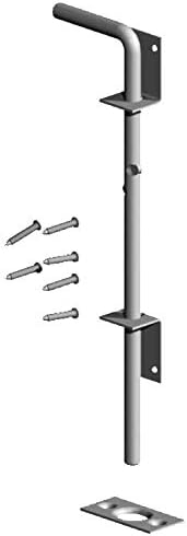 Gatemate 6020031 18 x 1/2 Cane Bolt - Galvanized Finish