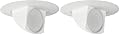 Feit Electric 5-6 inch Adjustable Scoop Recessed LED Downlight - 3000K Bright White - Dimmable - 75W Equivalent - 45 Year Life - 850 Lumen - High CRI (Pack of 2)
