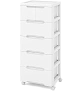 Amazon.com - Giantex 7 Drawer Dresser Storage Tower with Foldable