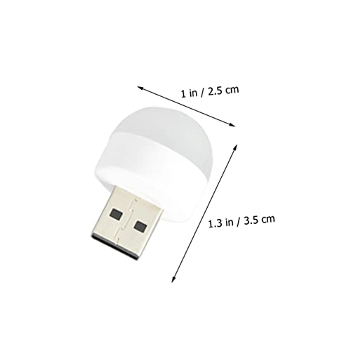 Yardwe 10 Pezzi Luce Notturna a Led Guidato Luci