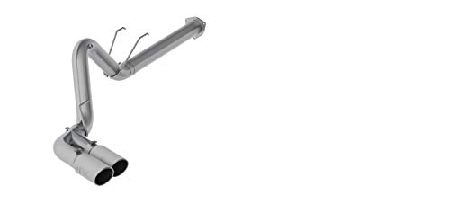 MBRP S6290AL 4" Filter-Back Single Side Dual Exit Exhaust System (2017-Up F-250/350/450 6.7L), Aluminized