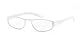 FILTRAL Extrem leichte Lesebrille in der Trendfarbe Weiß/Moderne eckige Lesehilfe für Damen & Herren / +3,00 dpt F4524253