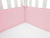 Thickened Bedding Set, Anti-Collision Pad for Cornor Side (Pink)