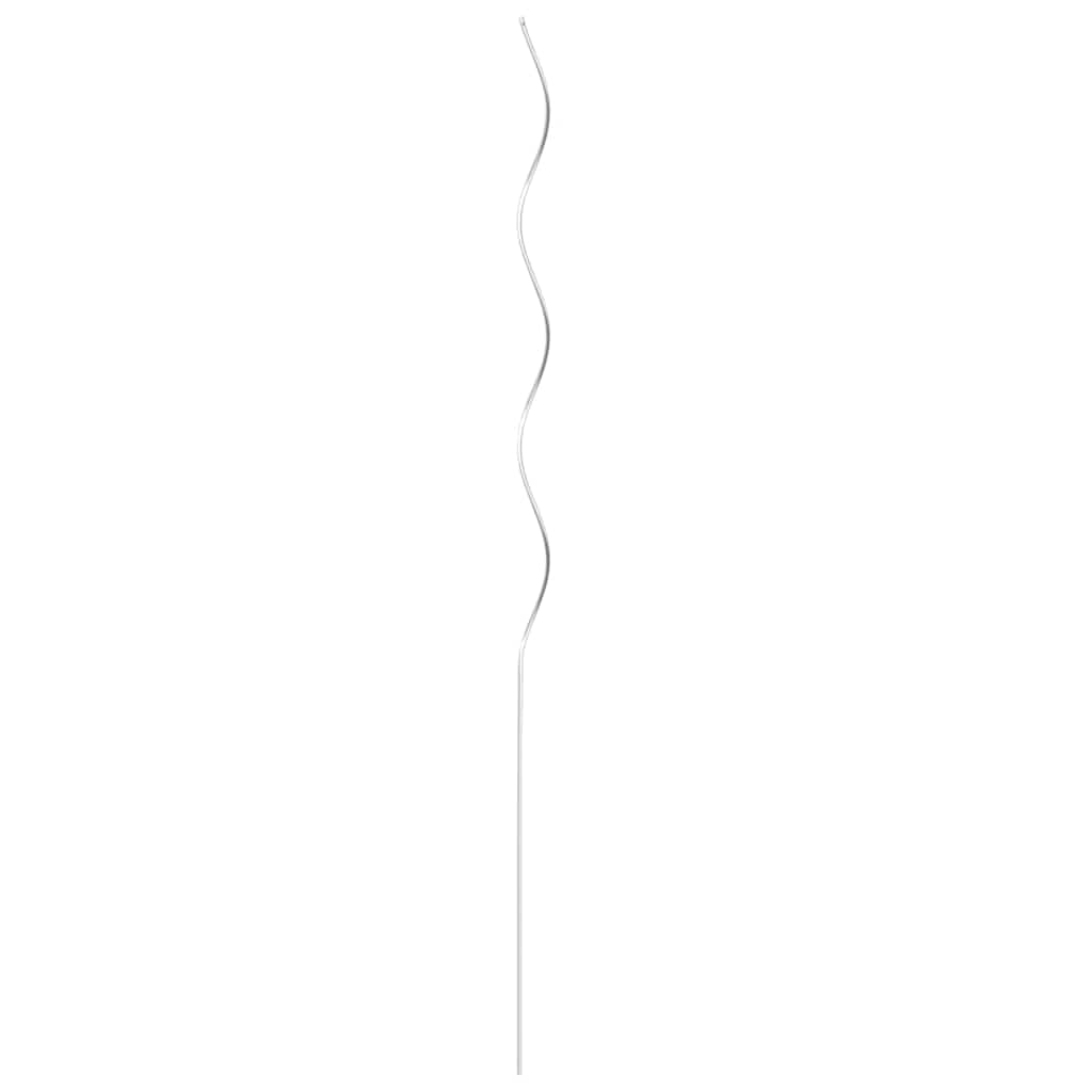 Soporte para Planta Espiral 50 Unidades 110cm Acero galvanizado Trepadoras sobre Estaca,Plegable, Poste de Crecimiento de Plantas Trepadoras Estacas para Jardin