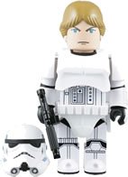 400% Kubrick - Star Wars Stormtrooper : Luke Skywalker Ver