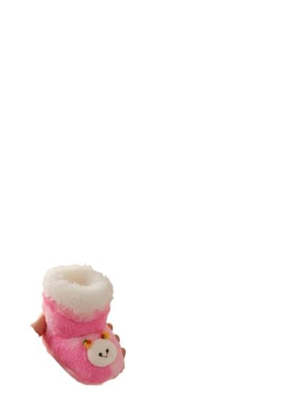 Soft Fleece Baby Booties for Newborn | Cute Animal Design Winter Booties | Warm, Lightweight & Skin-Friendly Infant Shoes for Babies-image-21