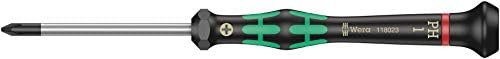 Wera 05118023001 2050 PH Screwdriver for Phillips Screws for Electronic Applications, PH 1 x 60 mm
