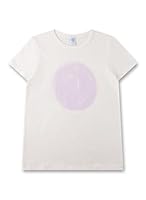 Sanetta Mädchen-Schlafshirt halbarm Off-White | Hochwertiges und bequemes Schlafshirt aus Baumwolle für Mädchen. Nachtwäsche für Mädchen 152