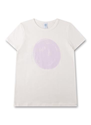 Sanetta Mädchen-Schlafshirt halbarm Off-White | Hochwertiges und bequemes Schlafshirt aus Baumwolle für Mädchen. Nachtwäsche für Mädchen 152
