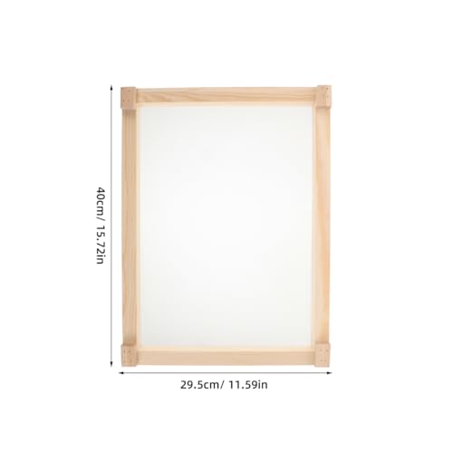 Rejilla para secar incienso rectangular FOMIYES de madera beige para bricolaje 5