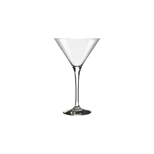 Jogo 6 Taças De Vidro Dry Martini 250ml Transparente - Nadir Figueiredo