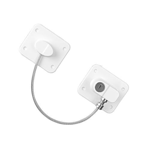 MUELODSIC 多機能チャイルドロック 防開錠 扉 引き出し用 貼り付け式 冷蔵庫キャビネット窓用 こども 対策 ペット対策 耐久性素材使用