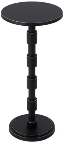 Butler Specialty Company Delano 10 in. W Rnd Metal Pedestal End Table - Bronze