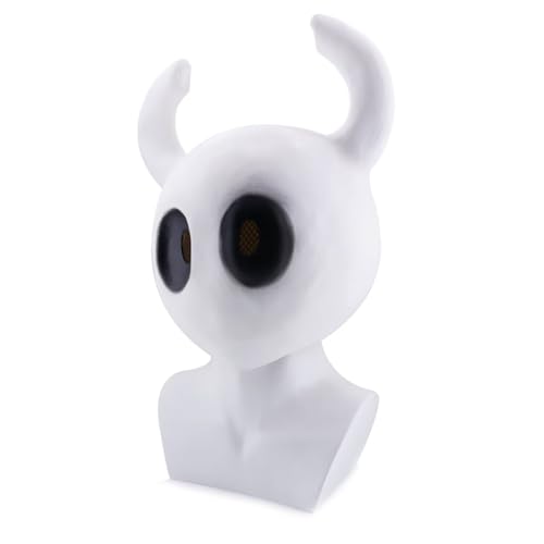 NDJLNZ Knight Mask Funny Halloween Cosplay Costume Accessories Game Party Character Mask Full Head Latex