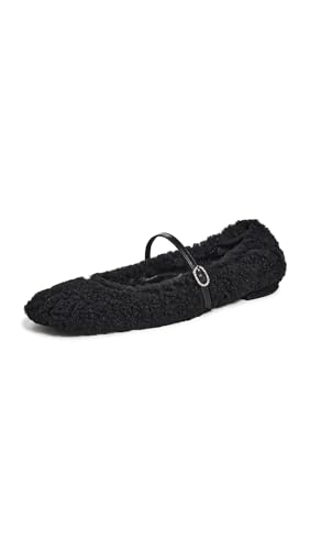 Stuart Weitzman Women's Lennox Shearling Flats