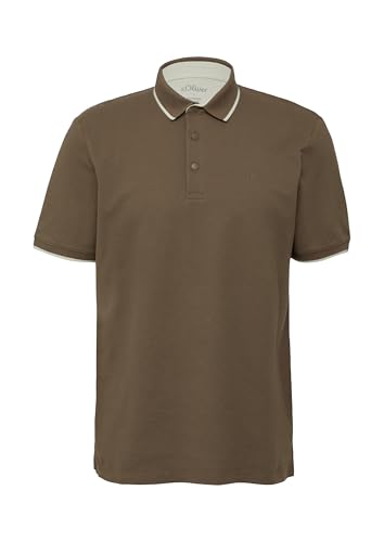 s.Oliver Herren Polo-Shirt – Regular Fit, Piqué, Label-Print – Ansicht 4